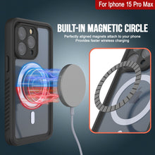 Charger l&#39;image dans la galerie, Produits Coque étanche iPhone 15 Pro Max, Punkcase [Série Extrême] Coque de Protection avec Protecteur d&#39;écran intégré [Bleu clair]
