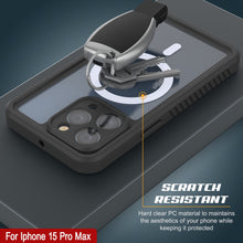 Charger l&#39;image dans la galerie, Produits Coque étanche iPhone 15 Pro Max, Punkcase [Série Extrême] Coque de Protection avec Protecteur d&#39;écran intégré [Bleu clair]
