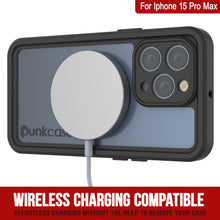 Charger l&#39;image dans la galerie, Coque étanche pour iPhone 15 Pro Max, Punkcase [Série extrême] Coque d&#39;armure avec protecteur d&#39;écran intégré [jaune]
