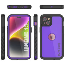 Charger l&#39;image dans la galerie, Coque étanche IP68 pour iPhone 16, Punkcase [Violet] [Série StudStar] [Coupe ajustée] [Anti-salissures]
