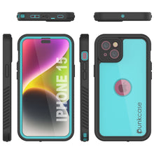 Charger l&#39;image dans la galerie, Coque étanche IP68 pour iPhone 16, Punkcase [Teal] [StudStar Series] [Slim Fit]
