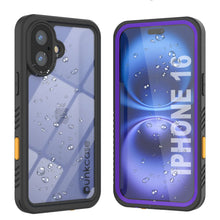 Load image into Gallery viewer, Coque étanche pour iPhone 16, Punkcase [Extreme Series] Armor Cover avec protecteur d&#39;écran intégré [Violet]
