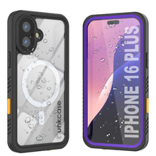 Load image into Gallery viewer, Coque étanche pour iPhone 16 Plus, Punkcase [Extreme Mag Series] Armor Cover avec protecteur d&#39;écran intégré [Violet]
