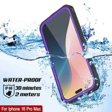 Load image into Gallery viewer, Produits Coque étanche pour iPhone 16 Pro Max, Punkcase [Extreme Mag Series] Armor Cover avec protecteur d&#39;écran intégré [Violet]
