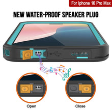 Load image into Gallery viewer, Coque étanche pour iPhone 16 Pro Max, Punkcase [Extreme Mag Series] Armor Cover avec protecteur d&#39;écran intégré [Teal]
