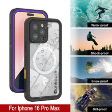 Load image into Gallery viewer, Produits Coque étanche pour iPhone 16 Pro Max, Punkcase [Extreme Mag Series] Armor Cover avec protecteur d&#39;écran intégré [Violet]
