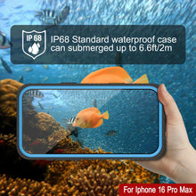 Load image into Gallery viewer, Produits Coque étanche pour iPhone 16 Pro Max, Punkcase [Extreme Series] Armor Cover avec protecteur d&#39;écran intégré [Bleu clair]
