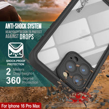 Load image into Gallery viewer, Coque étanche pour iPhone 16 Pro Max, Punkcase [Extreme Series] Armor Cover avec protecteur d&#39;écran intégré [Teal]
