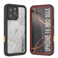 Load image into Gallery viewer, Coque étanche pour iPhone 16 Pro Max, Punkcase [Extreme Series] Armor Cover avec protecteur d&#39;écran intégré [Rouge]
