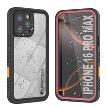 Load image into Gallery viewer, Coque étanche pour iPhone 16 Pro Max, Punkcase [Extreme Series] Armor Cover avec protecteur d&#39;écran intégré [Rose]
