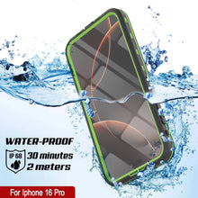 Charger l&#39;image dans la galerie, Coque étanche pour iPhone 16 Pro, série Punkcase SpikeStar Light-Green | Slim Fit 2 m sous l&#39;eau IP68
