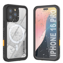 Load image into Gallery viewer, Coque étanche pour iPhone 16 Pro, Punkcase [Extreme Mag Series] Armor Cover avec protecteur d&#39;écran intégré [Gris]
