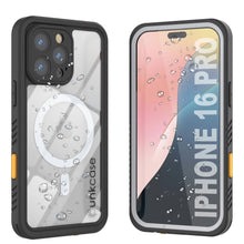 Charger l&#39;image dans la galerie, Coque étanche pour iPhone 16 Pro, Punkcase [Extreme Mag Series] Armor Cover avec protecteur d&#39;écran intégré [Blanc]
