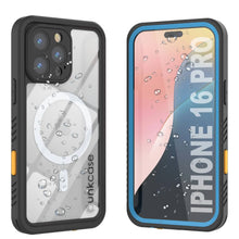 Load image into Gallery viewer, Coque étanche pour iPhone 16 Pro, Punkcase [Extreme Mag Series] Armor Cover avec protecteur d&#39;écran intégré [Bleu]
