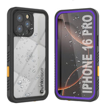 Load image into Gallery viewer, Coque étanche pour iPhone 16 Pro, Punkcase [Extreme Series] Armor Cover avec protecteur d&#39;écran intégré [Violet]
