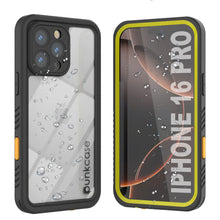 Load image into Gallery viewer, Coque étanche pour iPhone 16 Pro, Punkcase [Extreme Series] Armor Cover avec protecteur d&#39;écran intégré [Jaune]
