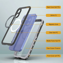 Charger l&#39;image dans la galerie, Coque étanche pour iPhone 16, série Punkcase SpikeStar White | Slim Fit 2 m sous l&#39;eau IP68
