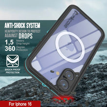 Charger l&#39;image dans la galerie, Coque étanche pour iPhone 16, série Punkcase SpikeStar Teal | Slim Fit 2 m sous l&#39;eau IP68

