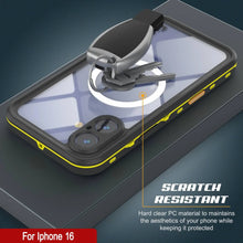 Charger l&#39;image dans la galerie, Coque étanche pour iPhone 16, série Punkcase SpikeStar Yellow | Slim Fit 2 m sous l&#39;eau IP68
