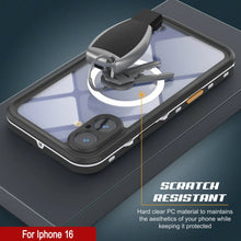 Charger l&#39;image dans la galerie, Coque étanche pour iPhone 16, série Punkcase SpikeStar White | Slim Fit 2 m sous l&#39;eau IP68
