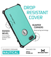 Load image into Gallery viewer, iPhone 6S/6 Waterproof Case, Ghostek® Nautical Teal Series| Underwater | Aluminum Frame | Ultra Fit (Color in image: Green)
