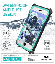 Load image into Gallery viewer, iPhone 6S/6 Waterproof Case, Ghostek® Nautical Teal Series| Underwater | Aluminum Frame | Ultra Fit (Color in image: Pink)
