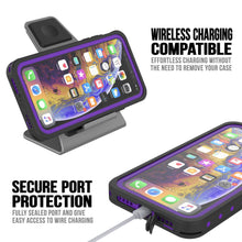 Charger l&#39;image dans la galerie, iPhone 11 Pro Waterproof IP68 Case, Punkcase [Purple] [StudStar Series] [Slim Fit] [Dirtproof] (Color in image: pink)
