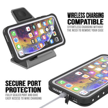 Charger l&#39;image dans la galerie, iPhone 11 Pro Max Waterproof IP68 Case, Punkcase [White] [StudStar Series] [Slim Fit] [Dirtproof] (Color in image: pink)
