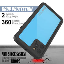 Charger l&#39;image dans la galerie, iPhone 11 Pro Waterproof IP68 Case, Punkcase [Light blue] [StudStar Series] [Slim Fit] [Dirtproof] (Color in image: white)
