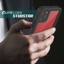 Charger l&#39;image dans la galerie, iPhone 11 Pro Waterproof IP68 Case, Punkcase [Red] [StudStar Series] [Slim Fit] (Color in image: light blue)

