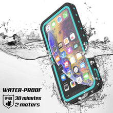 Charger l&#39;image dans la galerie, iPhone 11 Pro Waterproof IP68 Case, Punkcase [Teal] [StudStar Series] [Slim Fit] (Color in image: red)
