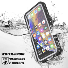Charger l&#39;image dans la galerie, iPhone 11 Pro Max Waterproof IP68 Case, Punkcase [White] [StudStar Series] [Slim Fit] [Dirtproof] (Color in image: black)
