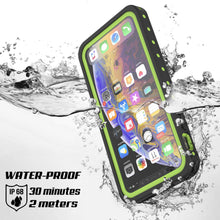 Charger l&#39;image dans la galerie, iPhone 11 Pro Max Waterproof IP68 Case, Punkcase [Light green] [StudStar Series] [Slim Fit] [Dirtproof] (Color in image: purple)

