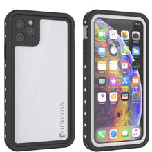 Charger l&#39;image dans la galerie, iPhone 11 Pro Max Waterproof IP68 Case, Punkcase [White] [StudStar Series] [Slim Fit] [Dirtproof] (Color in image: white)
