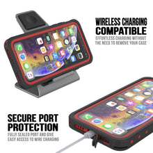 Charger l&#39;image dans la galerie, iPhone 11 Pro Waterproof IP68 Case, Punkcase [Red] [StudStar Series] [Slim Fit] (Color in image: teal)

