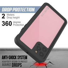 Charger l&#39;image dans la galerie, iPhone 11 Pro Waterproof IP68 Case, Punkcase [Pink] [StudStar Series] [Slim Fit] [Dirtproof] (Color in image: black)

