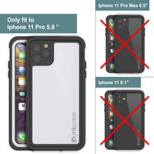 Charger l&#39;image dans la galerie, iPhone 11 Pro Max Waterproof IP68 Case, Punkcase [White] [StudStar Series] [Slim Fit] [Dirtproof] (Color in image: teal)
