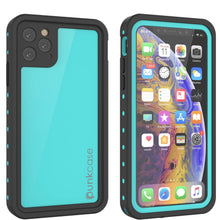 Charger l&#39;image dans la galerie, iPhone 11 Pro Max Waterproof IP68 Case, Punkcase [Teal] [StudStar Series] [Slim Fit] (Color in image: teal)
