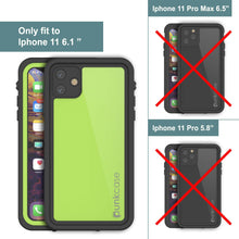 Charger l&#39;image dans la galerie, iPhone 11 Waterproof IP68 Case, Punkcase [Light green] [StudStar Series] [Slim Fit] [Dirtproof] (Color in image: white)
