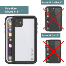 Charger l&#39;image dans la galerie, iPhone 11 Waterproof IP68 Case, Punkcase [White] [StudStar Series] [Slim Fit] [Dirtproof] (Color in image: teal)
