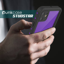 Charger l&#39;image dans la galerie, iPhone 11 Waterproof IP68 Case, Punkcase [Purple] [StudStar Series] [Slim Fit] [Dirtproof] (Color in image: red)
