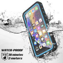 Charger l&#39;image dans la galerie, iPhone 11 Waterproof IP68 Case, Punkcase [Light blue] [StudStar Series] [Slim Fit] [Dirtproof] (Color in image: light green)
