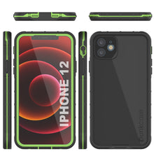 Load image into Gallery viewer, Punkcase iPhone 13 Waterproof Case [Aqua Series] Armor Cover [Black] (Color in image: Teal)
