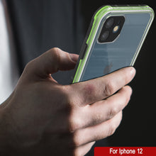 Load image into Gallery viewer, Punkcase iPhone 13 Waterproof Case [Aqua Series] Armor Cover [Clear Black] [Clear Back] 
