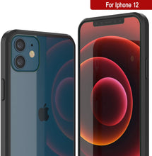 Charger l&#39;image dans la galerie, iPhone 12 Case Punkcase® LUCID 2.0 Black Series w/ PUNK SHIELD Screen Protector | Ultra Fit (Color in image: crystal pink)
