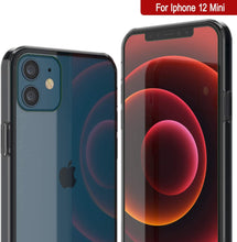 Charger l&#39;image dans la galerie, iPhone 12 Mini Case Punkcase® LUCID 2.0 Crystal Black Series w/ PUNK SHIELD Screen Protector | Ultra Fit (Color in image: purple)
