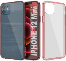 Charger l&#39;image dans la galerie, iPhone 12 Mini Case Punkcase® LUCID 2.0 Crystal Pink Series w/ PUNK SHIELD Screen Protector | Ultra Fit (Color in image: crystal pink)
