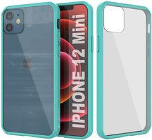 Charger l&#39;image dans la galerie, iPhone 12 Mini Case Punkcase® LUCID 2.0 Teal Series w/ PUNK SHIELD Screen Protector | Ultra Fit (Color in image: teal)

