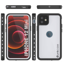 Load image into Gallery viewer, iPhone 12 Mini Waterproof IP68 Case, Punkcase [White] [StudStar Series] [Slim Fit] [Dirtproof] (Color in image: Pink)
