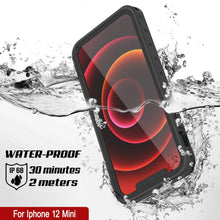 Load image into Gallery viewer, iPhone 12 Mini Waterproof IP68 Case, Punkcase [Black] [StudStar Series] [Slim Fit] (Color in image: White)
